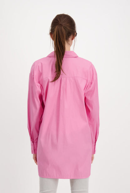 Monar48i 8067 Violet Stand Up Collar Sweatshirt - Dotique - Monari