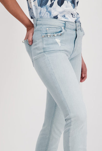 Monari 406727 Perlen Jeans Col 750 - Dotique - Monari