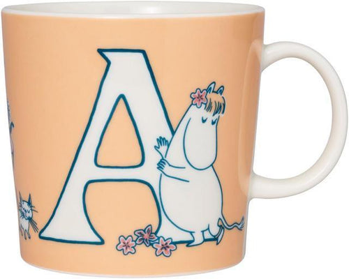 Moomin Arabia Finland Moomin Mug 0.4L ABC A - Soposopo