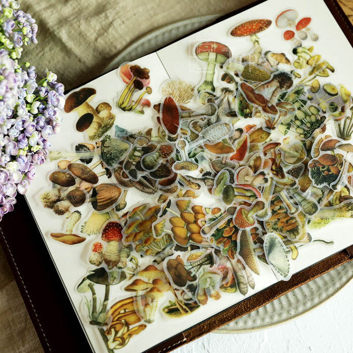 Mootu Mushroom Vellum Stickers
