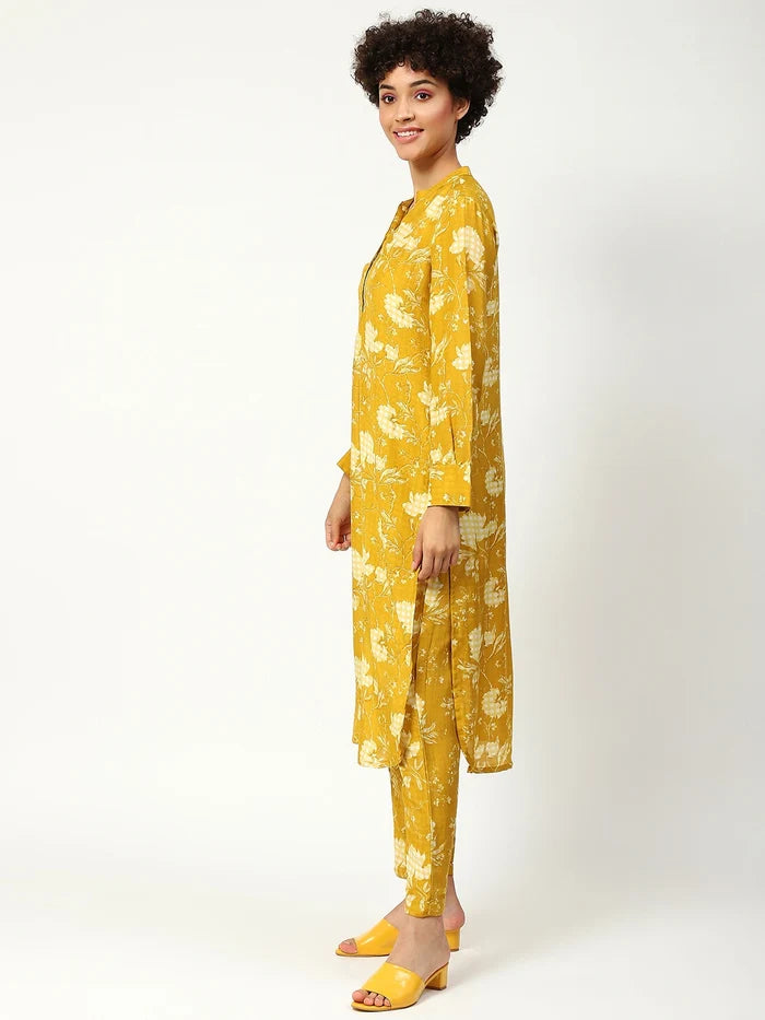 Muslin Printed Kurta Set