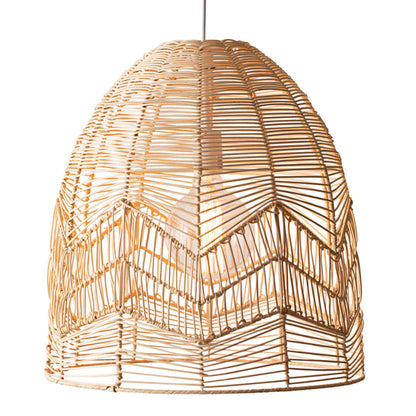 Naia Rattan Dome Pendant 56x51x51cm