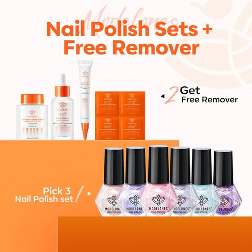 Nail Polish Set + Free Remover