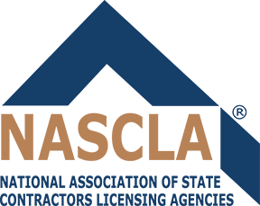 NASCLA Accredited logo with blue and gold text representing Residential Electrical Contractor Book Package
