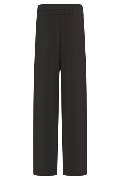 Natalya Knit Wide Leg Pants - Dark Chocolate
