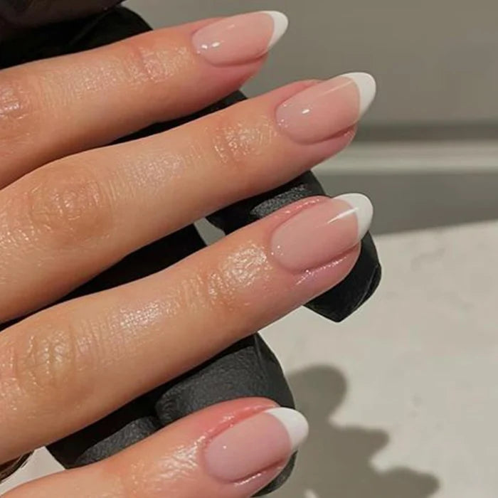 Modelones French Press On Nails #neutral french