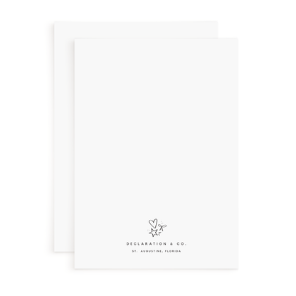 New Baby Card - Florida Alphabet - B Social Boutique