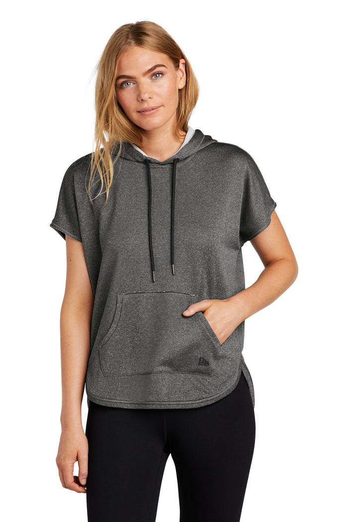 New Era  ®  Women's Performance Terry Short Sleeve Hoodie LNEA533