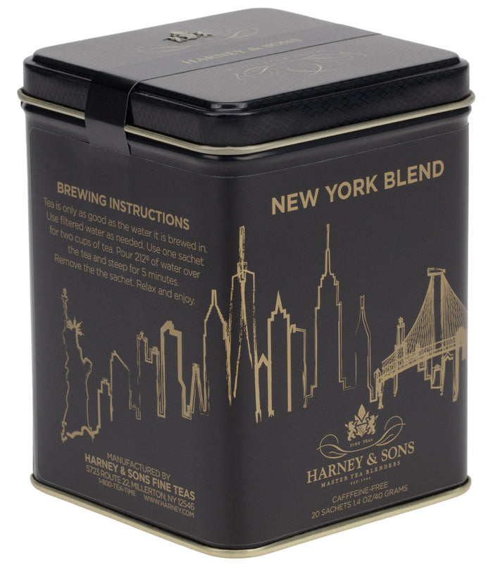 New York Herbal Blend by Harney & Sons — selected tea tin or packaging