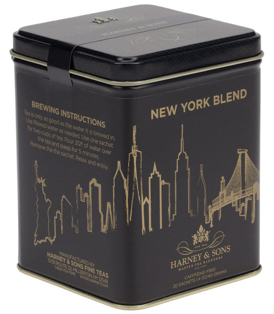 New York Herbal Blend by Harney & Sons — selected tea tin or packaging