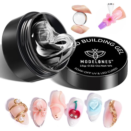Non-Stick Hands Solid Builder Gel 15g Solid Builder Gel MODELONES #