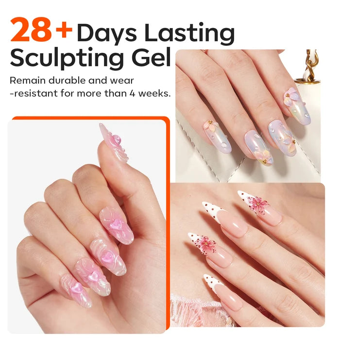 Non-Stick Hands Solid Builder Gel 15g Solid Builder Gel MODELONES #