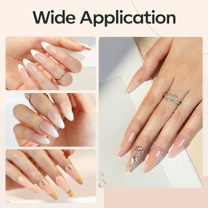 8-In-1 Nude Brown Builder Nail Gel 15ml Builder Gel MODELONES #nude-brown