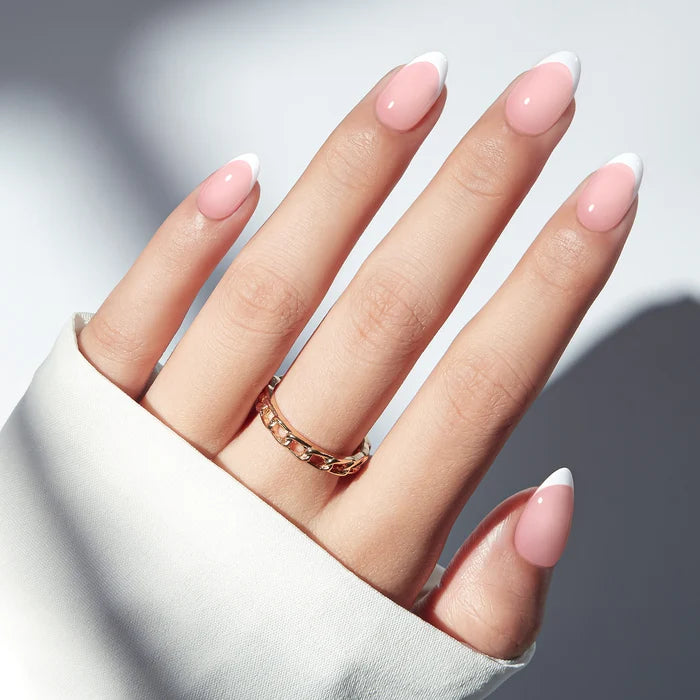 Nude French press on nails MODELONES #
