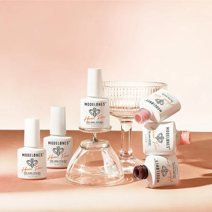 Nude Latte Gel Polish Set MODELONES #nude latte