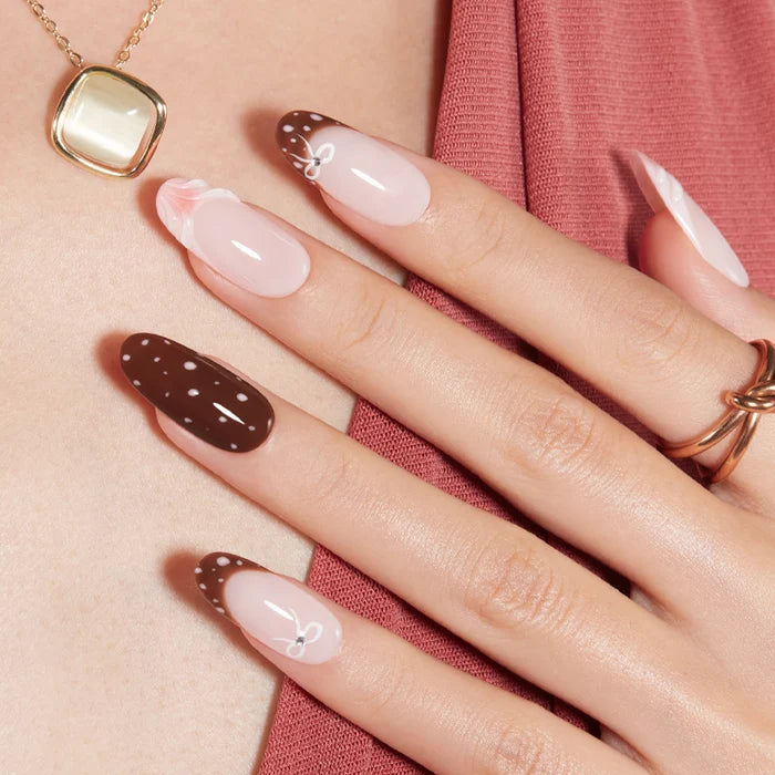Nude Latte Gel Polish Set MODELONES #nude latte