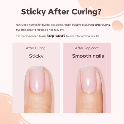 8-In-1 Nude Pink Builder Nail Gel 15ml Builder Gel MODELONES #nude-pink