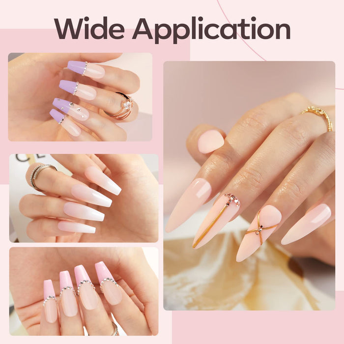 8-In-1 Nude Pink Builder Nail Gel 15ml Builder Gel MODELONES #nude-pink