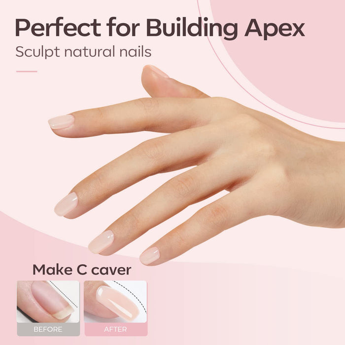 8-In-1 Nude Pink Builder Nail Gel 15ml Builder Gel MODELONES #