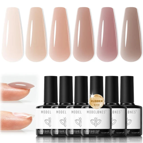 Nude Rubber Base Coat Set