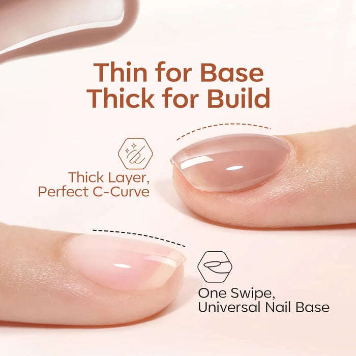 Nude Rubber Base Coat Set
