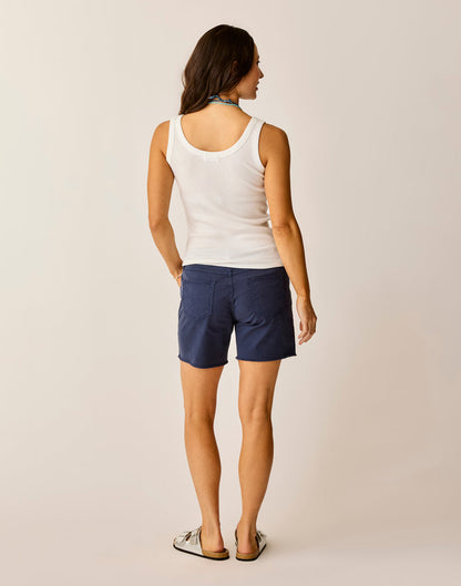 Oahu 6" Twill Short: Navy