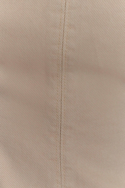 Oakley Strapless Scallop Denim Top - Stone Wash
