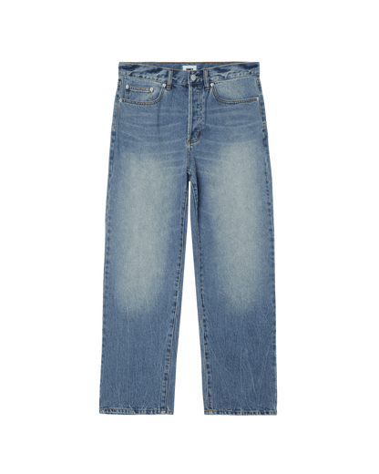 Obey - Classic Baggy Vintage Denim - Heavy vintage light indigo - Pantalons et Shorts - 142010115HVLI28