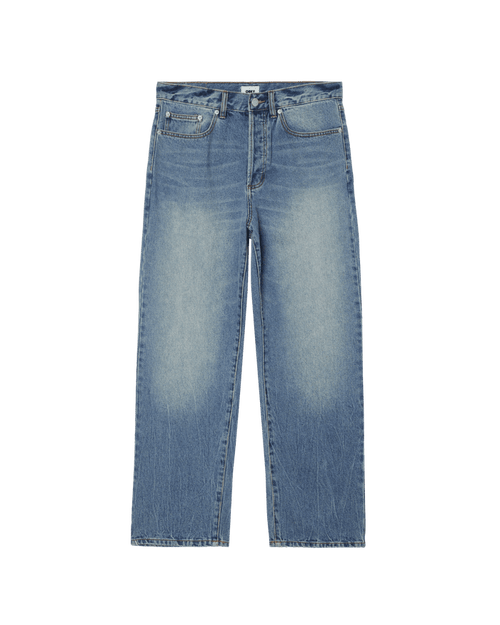 Obey - Classic Baggy Vintage Denim - Heavy vintage light indigo - Pantalons et Shorts - 142010115HVLI28