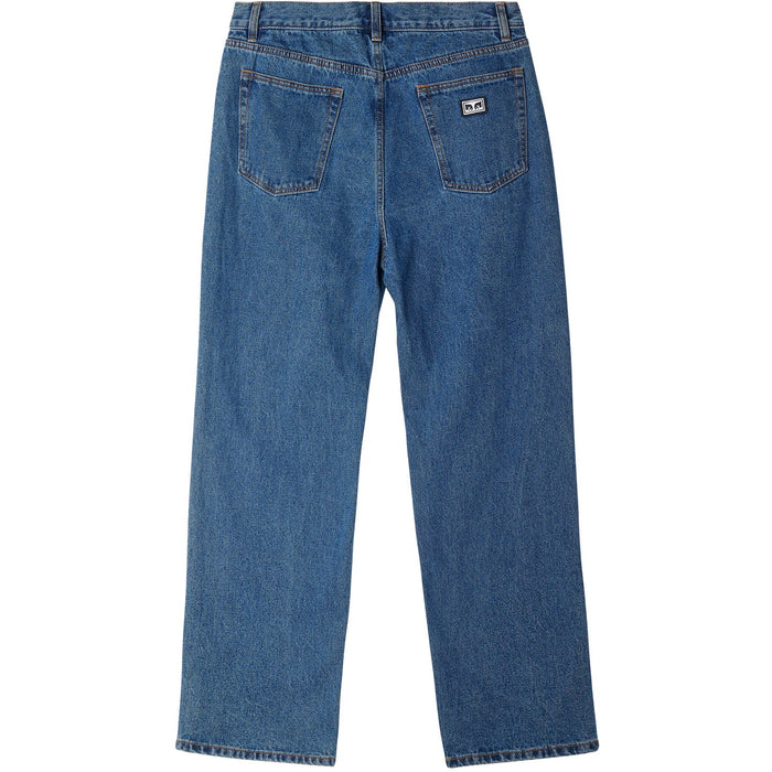 Obey - Hardwork Denim - Stonewash Indigo-Pantalons et Shorts-142010077