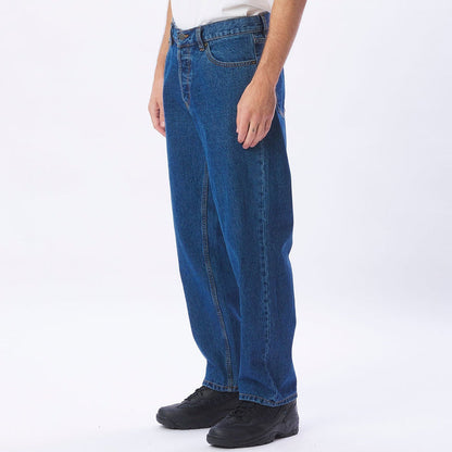 Obey - Hardwork Denim - Stonewash Indigo-Pantalons et Shorts-142010077