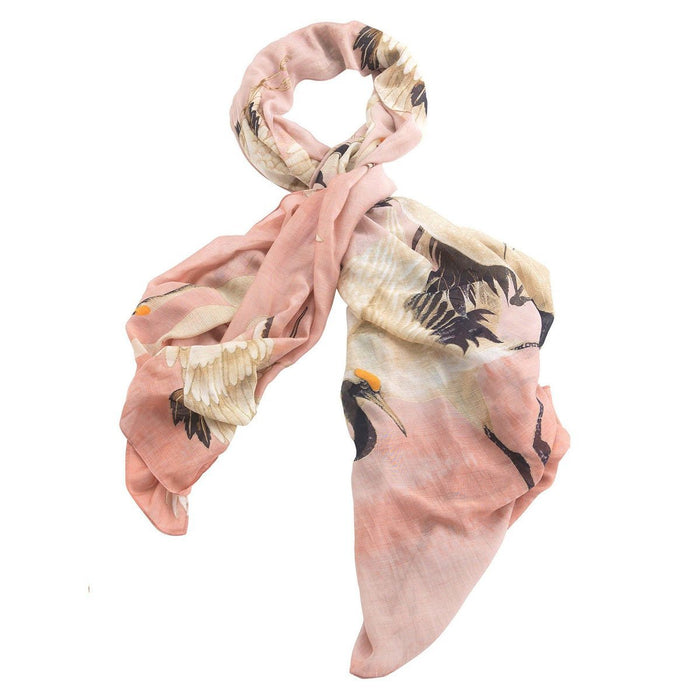 One Hundred Stars SCASTOPIN - 1 Stork Plaster Pink Scarf - Dotique - One Hundred Stars