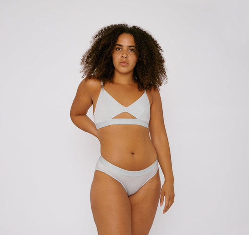 Organic Basics - Soft Touch - Lite Bikini Briefs 2-pack Cloudy Blue-Accessoires-