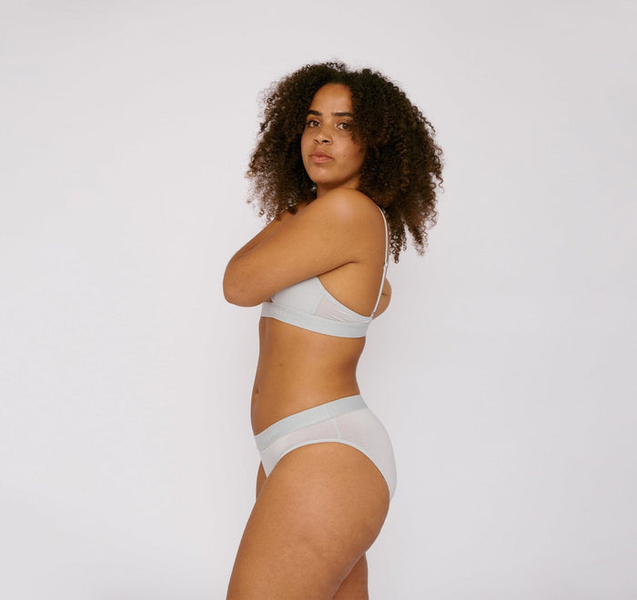 Organic Basics - Soft Touch - Lite Bikini Briefs 2-pack Cloudy Blue-Accessoires-