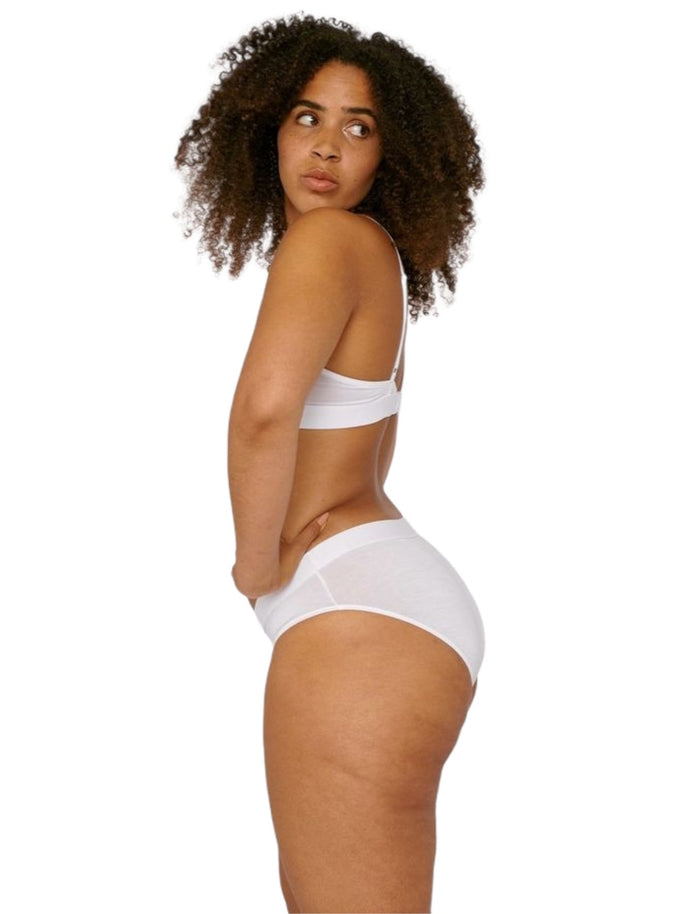 Organic Basics - Soft Touch - Lite Bikini Briefs 2-pack White-Sous-Vêtements-
