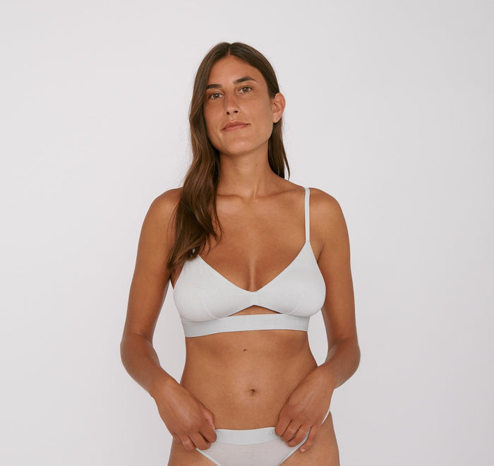 Organic Basics - Soft Touch - Lite Bralette Cloudy Blue-Accessoires-