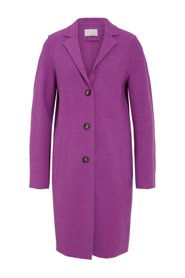 Oui 77627 Coat Pink / Purple | Dotique