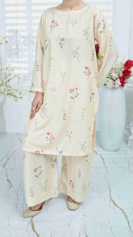 Pastel Meadow Stitched X KHUSSA (COMBO SET)