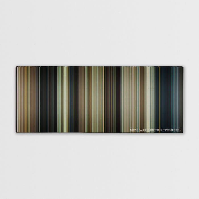 Paul color palette canvas print: thousands of thin vertical stripes of color
