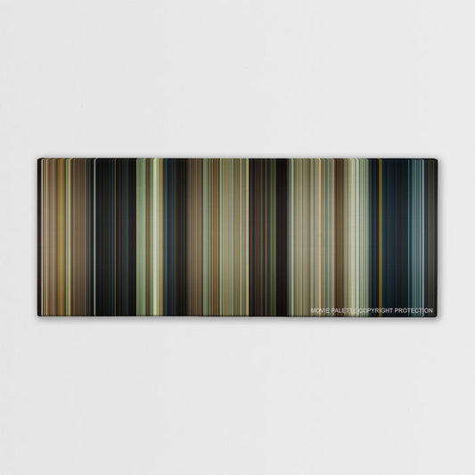 Paul color palette canvas print: thousands of thin vertical stripes of color
