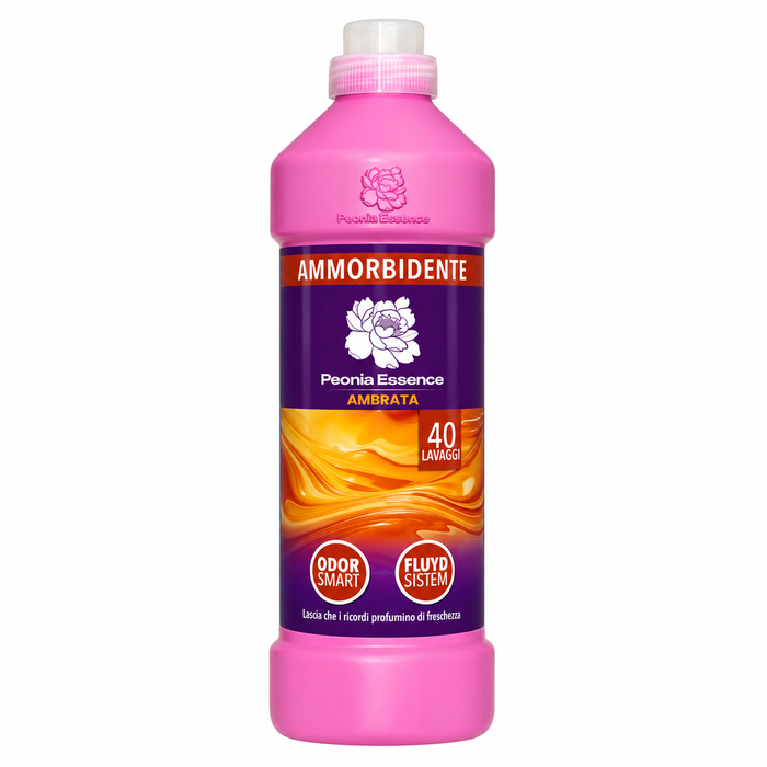 Peonia Essence ammorbidente Ambrata 40 lavaggi