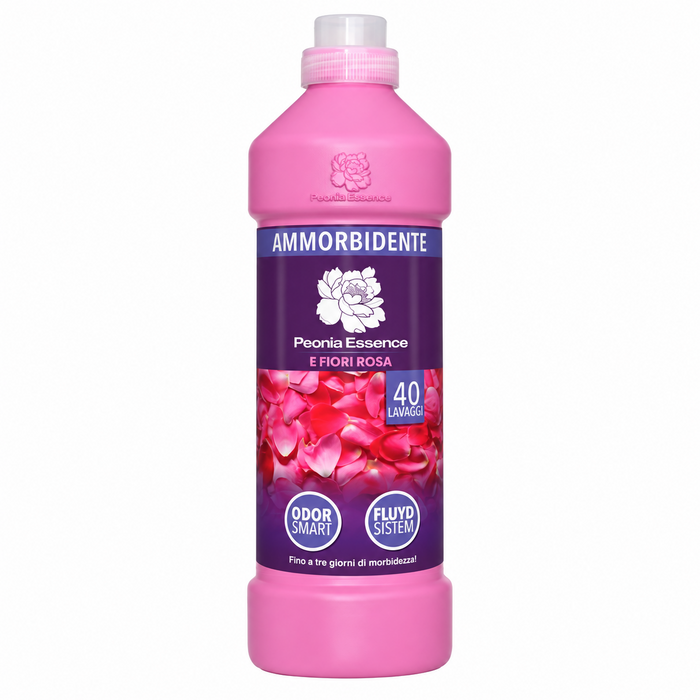Peonia Essence ammorbidente Fiori Rosa 40 lavaggi