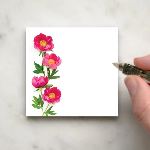 Peonies Sticky Notes