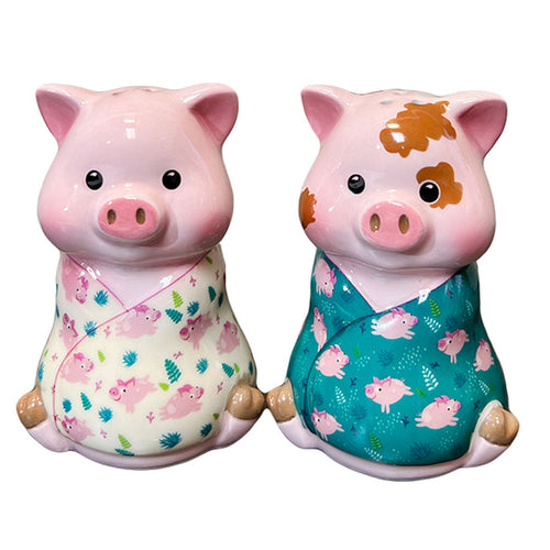 Pigs in a Blanket Salt and Pepper Shakers