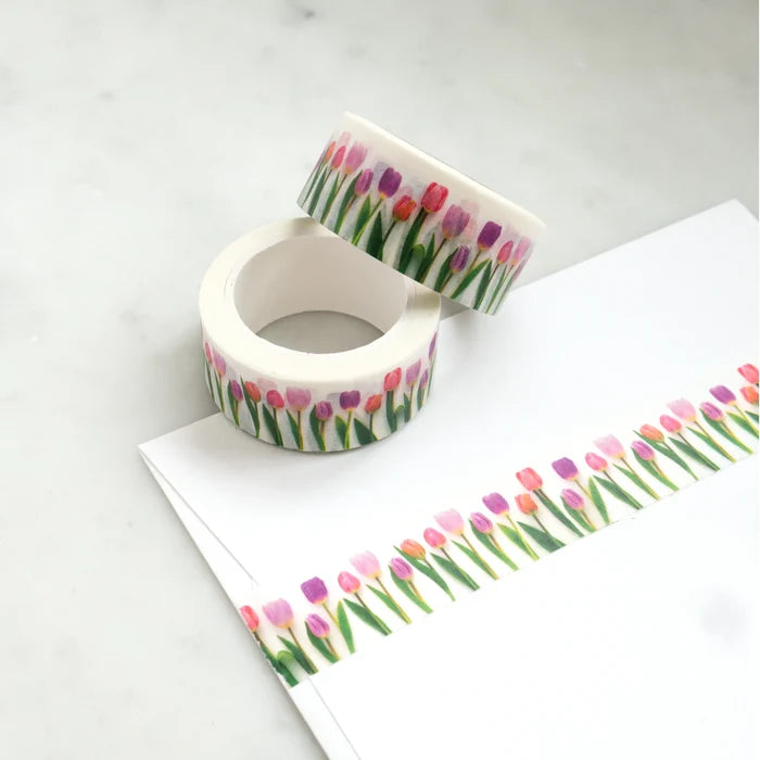 Pink Tulips Washi Tape