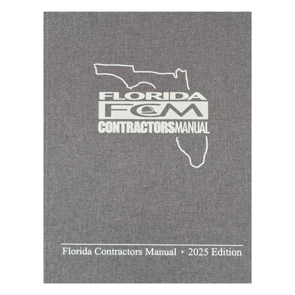 Five sample pages from Florida Unlimited Electrical Contractor Exam books showing tabbed topics and section titles
