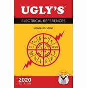 Cover of Ugly's Electrical References 2020 edition with yellow background and electrical symbols emblem