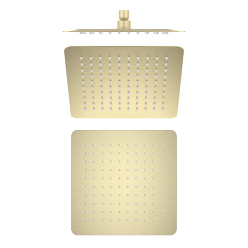 Quadra 10" Metal Rain Shower Head 2mm Ultra Thin Profile  - RS101
