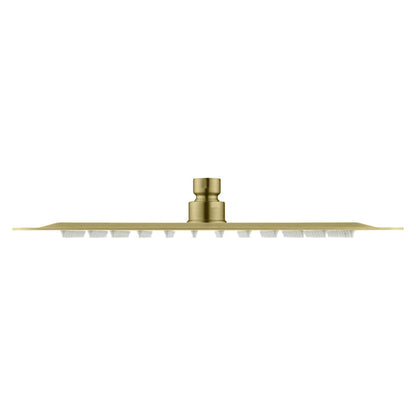 Quadra 12" Metal Rain Shower Head 2mm Ultra Thin Profile - RS103
