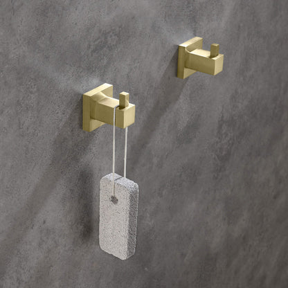 Quadra Bathroom Towel & Robe Hook - CBA-1501